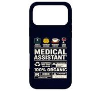 Étiquette d'avertissement pour Assistant médical - Compétences - Sarcasme - Café - Vin Coque pour iPhone 17 Pro Max