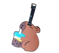 Étiquette de bagage de dessin animé, Animal japonais, ornement de Portable facile à transporter, ajoute de la personnalité à vos accessoires, Identification des bagages