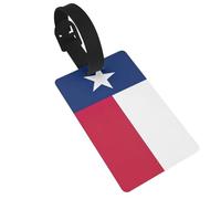Étiquette de bagage de voyage imprimée drapeau de l'État du Texas Protection de la vie privée Étiquettes d'identification personnalisées pour sac de voyage
