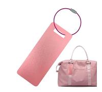 Étiquette de bagage en aluminium | Porte-identification portable en aluminium facile à nettoyer - Pour voyage, voyage, vacances, vol, sacs, valises, aéroports, avions