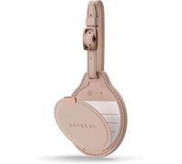 SATECHI Traceur GPS FindAll pour Bagage avec Apple Find My, Recharge sans Fil, Tracker Valise avec Alerte Sonore Puissante, Traceur Localisateur pour Valise Compatible iPhone, iPad, Mac (Rose Désert)
