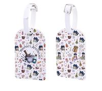 Étiquette de bagage Poison Apothicary Medicine Poisons Japan Anime Lovers Cadeau pour les fans de Maomao Apothicaire (étiquette Maomao UK)