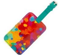 Pylones, Etiquette de bagage - Voyage Palette 7 x 11 cm Tissu enduit