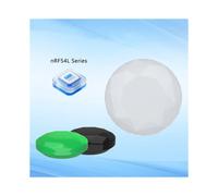 Étiquette de Balise NRF54L Series Eddystone Ibeacon BLE 6.2 Balise de Localisation de Proximité pour la Navigation Intérieure IOT Noir