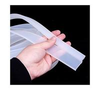 Étiquette de caoutchouc en silicone carré, Bande d'étanchéité en silicone à sections multiples 1 m, 5 m, 10 m(3 * 15mm(10m))