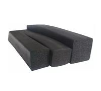 Étiquette de caoutchouc en silicone carré, Joint d'étanchéité carré en caoutchouc mousse EPDM noir, 5 m, plusieurs tailles(8x8mm)