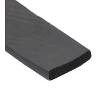 Étiquette de caoutchouc en silicone carré, Joint d'étanchéité carré en mousse de caoutchouc EPDM noir 5 x (15-60) mm, 1 mètre, for joint de porte d'armoire, 1 pièce(5x50mm)