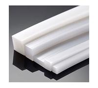 Étiquette de caoutchouc en silicone carré, Joint d'étanchéité en caoutchouc de silicone carré 2 x 2 mm à 24 x 24 mm, 10 mètres, 1 pièce(3mm X 3mm)