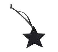 Étiquette de étoile en cuir tendance, porte-clés étoile à cinq branches élégant, pendentif de bagage élégant, accessoire de voyage pour porte-clés de mode féminine
