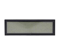Étiquette de message défilant pour badge nominatif LED - Panneau numérique multilingue avec capacité de 750 caractères - Batterie au lithium intégrée 3,7 V 240 mAh - Affichage (Blanche)