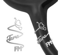 Étiquette de nom de stéthoscope personnalisée, pendentif de stéthoscope personnalisé avec étiquette d'identification de nom, cadeau de la Semaine des infirmières pour infirmières, médecins