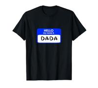 Étiquette de nom Humoristique « Hello My Name is Daddy » T-Shirt Graphique avec Valeur