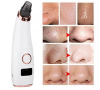 Etiquette De Peau Acne Verrue Enlevement Electrique Soins De La Peau Du Visage Pores Outil Points Noirs Aspirateur Extracteur Nettoyant Nettoyant Profond Noir