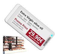 Étiquette De Rayon Électronique | Panneaux Magnétiques Électriques À Contrôle Intelligent,Écran D'affichage E Ink - Pour Intérieur Extérieur Magasin Bureaux Bibliothèque Garage Frigo Vacances