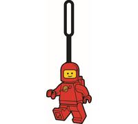 Étiquette de sac Astronaute rouge