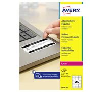 Etiquette de sécurité Avery-Zweckform L6146-20 63.5 x 33.9 mm film de polyester