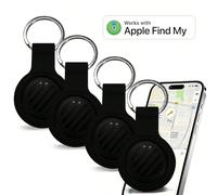 Étiquette de suivi Air compatible avec Apple 1/2/4 paquets (iOS uniquement), localisateurs d'objets pour clés, bagages, animaux de compagnie, localisateur d'articles, étiquettes de suivi de clés compa