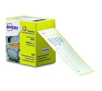 Etiquette de traçabilité alimentaire, 98 x 40 mm