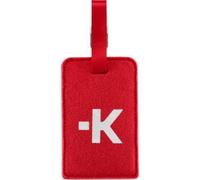 Etiquette de transport SKROSS pour 2 valises cuir rouge