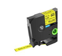 Étiquette de tubes thermorétractables Compatible avec l'étiquette HSe-631 HSe631 0.46 pouces 4.92 pieds Compatible avec imprimante d'étiquettes