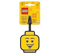 Etiquette de voyage LEGO® Boy face Jaune G