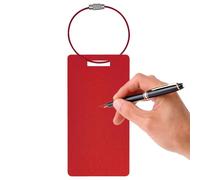 Étiquette de voyage pour bagages - Étiquette d'identification d'accessoires de voyage - Étiquette de bagage pour voyages en avion - Pour voyage d'affaires, train à grande vitesse, train, bandes