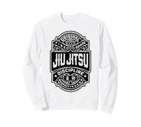 Étiquette de Whisky Vintage Jiu Jitsu Grappling BJJ MMA Fighter Sweatshirt