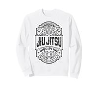 Étiquette de Whisky Vintage Jiu Jitsu Grappling BJJ MMA Fighter Sweatshirt