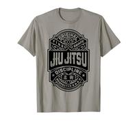 Étiquette de Whisky Vintage Jiu Jitsu Grappling BJJ MMA Fighter T-Shirt
