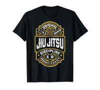 Étiquette de Whisky Vintage Jiu Jitsu Grappling BJJ MMA Fighter T-Shirt
