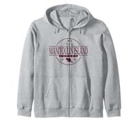 Étiquette du Canada de l'île Manitoulin Ontario Sweat à Capuche