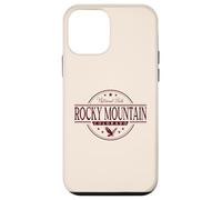 Étiquette du Parc National des Rocheuses du Colorado Coque pour iPhone 12 Mini