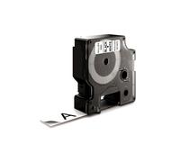 Étiquette DYMO D1 Durable S0718070 Noir sur Blanc 19mm x 5.5m Polyester Résistante Température -40-60°C UV Eau Huile Rayures Abrasions LabelManager