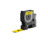 Étiquette DYMO D1 Standard Noir sur Jaune 19mm x 7m, Polyester, Résistance UV et Eau, -18°C à 90°C, Compatible LabelManager/LabelWriter 450 DUO