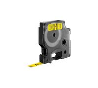 Étiquette DYMO D1 Standard Noir sur Jaune 9mm x 7m Polyester Résistant UV et Eau, Compatibilité LabelManager, LabelWriter 450 DUO, Température -18°C à 90°C