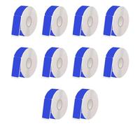 Étiquette en papier thermique personnalisable pour la gestion des câbles, imperméable, résistante à l'huile, indéchirable, étiquettes de câble autocollantes, étiquette d'identification des câbles