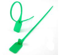 Étiquette en plastique, 500 étiquettes en plastique sécurisées for les bagages et colis douane