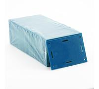 Etiquette Fibre Optique, Etiquette De Repérage Rectangulaire BLEU, Etiquettes De Repérage, lot de 100