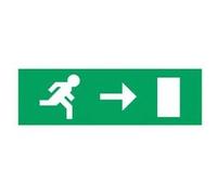 Etiquette flèche droite pour bloc de secours lum10102 - lum10403 - eaton G