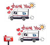 Étiquette graphique de boîte postale, impression de gratitude résistante aux intempéries, transfert d'ornement de boîte aux lettres, graphique intérieur extérieur, film PVC, art de marque postale