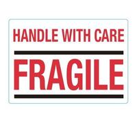 Étiquette 'HANDLE WITH CARE / FRAGILE'