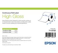 Étiquette High Gloss Epson, bande continue, 102 x 60 mètres