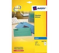 Etiquette laser Avery invisible 99.1x38.1 - boite de 350 G
