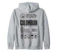 Étiquette nutritionnelle colombienne Sweat à Capuche