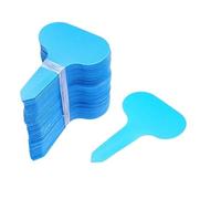 Etiquette Plante Étiquettes de jardin, classification des plantes, tri, panneau, étiquette, billet, plaque d'écriture en plastique, fiche, carte colorée Imperméables(Blue,200pcs)