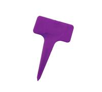 Etiquette Plante Étiquettes en plastique de type T for plantes, 100 pièces, marqueurs for graines, pépinière, jardin, fleurs, plantes, panneau de jardin for décoration de jardin(PURPLE)