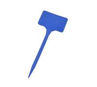 Etiquette Plante Lot de 50 étiquettes épaisses et imperméables for plantes jardin, type T, réutilisables, for la classification des semis fleurs Imperméables(Blue)
