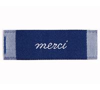 Étiquette polyester merci 39x15mm. 5u.