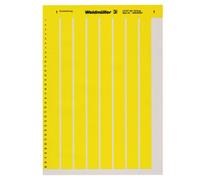 Etiquette pour imprimante Weidmüller LM MT300 60X36 GE 1686431687 Surface de marquage: 36 x 60 mm jaune 10 pc(s)