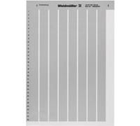 Etiquette pour imprimante Weidmüller LM MT300 60X36 SI 1686430001 Surface de marquage: 36 x 60 mm argent 10 pc(s)